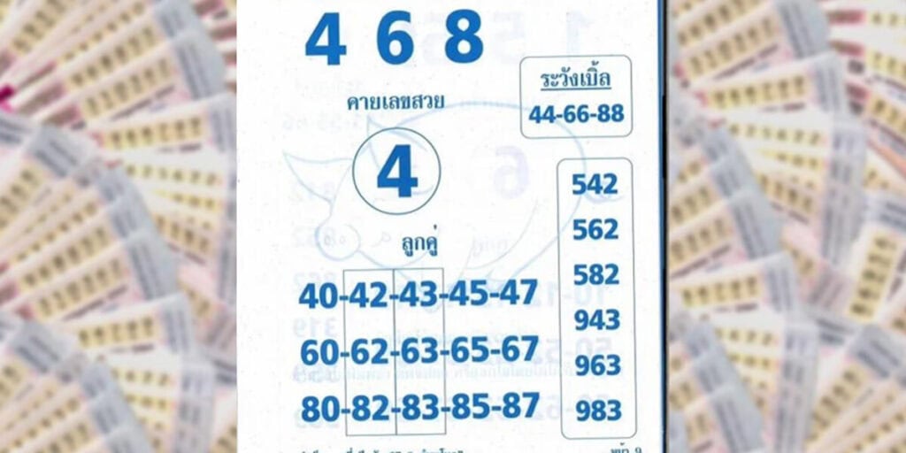 เลขเด็ดจากคำชะโนด งวด 1-4-2568